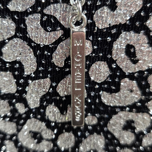 🐢 Michael Michael Kors Silver Shimmer Midi Dress Size XXL - Picture 7 of 13